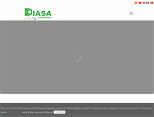 Tablet Screenshot of diasaindustrial.com